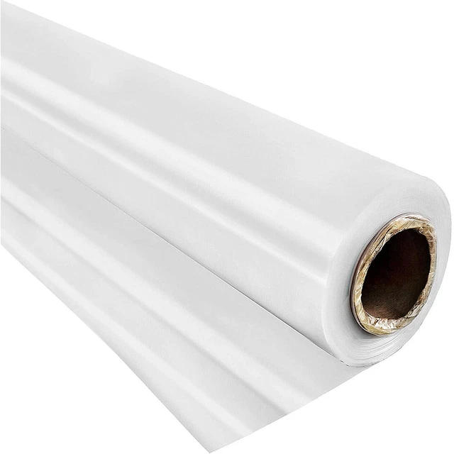 AGRI Plus Rotolo di Pellicola da 2x25 m, Stabile, 250 g/m², con Bordo per Chiodi, Pellicola Trasparente per Serra per coperture a Lungo Termine, Resistente alle intemperie e ai Raggi UV per