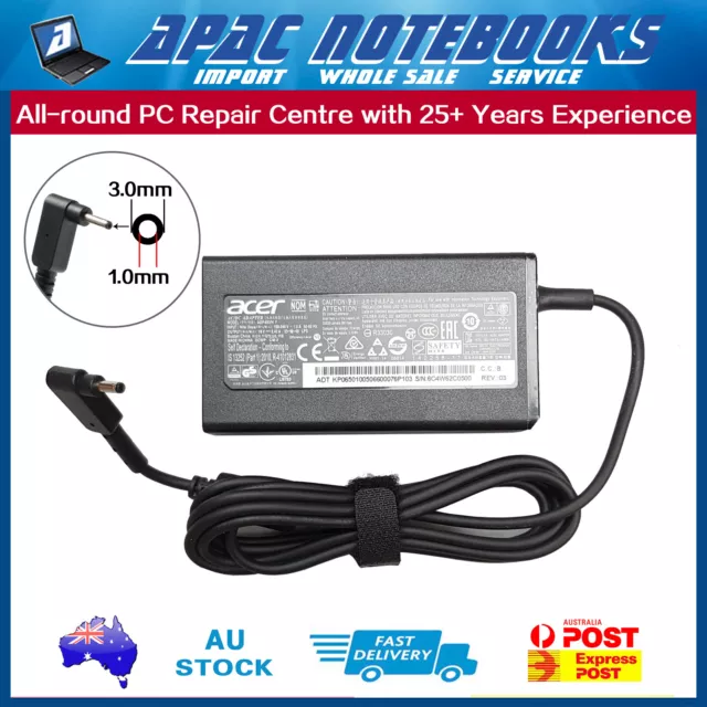 Genuine 65W AC Adapter Charger Acer Switch 10 Switch Alpha 12 SA5-271P