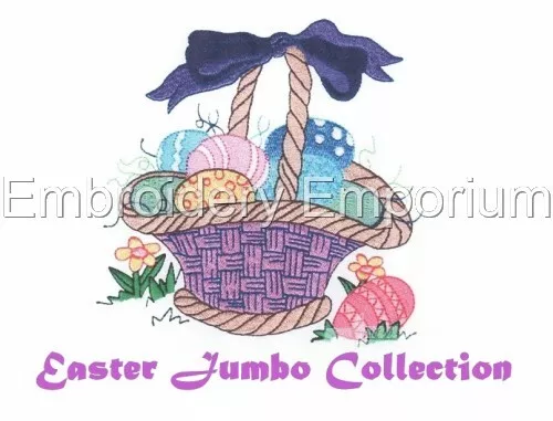 Easter Jumbo Collection - Machine Embroidery Designs On Usb