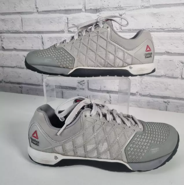 REEBOK CROSSFIT S55 CF74 Size 6.5 Grey VGC 11,59 - IT