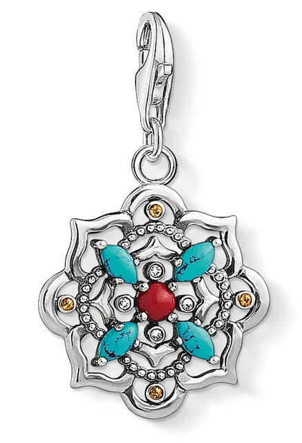 Thomas Sabo Charm Anhänger Gänseblümchen 🌼 925 Silber -top! (Gebraucht