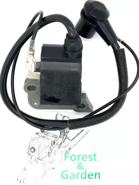 IGNITION COIL for HUSQVARNA 51 55 61 254 257 261 262 272 OEM 544 01 84-01