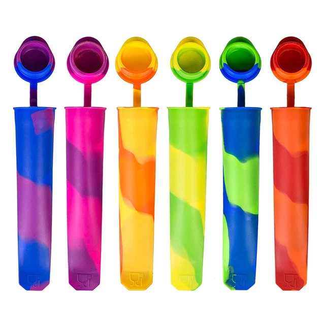Moule à crème glacée en silicone durable avec bâtons faire de délicieuses f