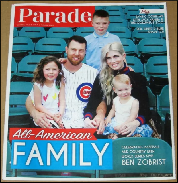 7/2/2017 Parade Newspaper Magazine Ben and Julianna Zobrist Family Chicago Cubs