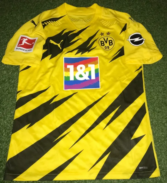Jadon Sancho Matchworn Prepa. Sondertrikot Vielfalt Trikot BVB Dortmund 2020/21