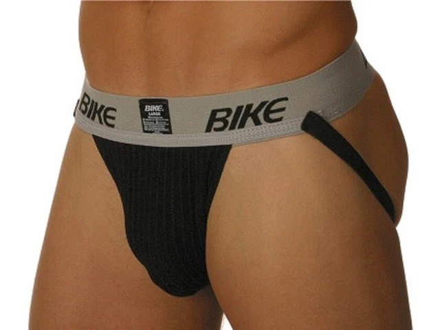 Bike Athletic Men's 2XL Jockstrap – Soft & Silky Gray Silver, USA Made, Breathable