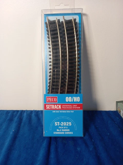 PECO ST-280 - 1 X 25g Sac Std 10mm Piste Fixation Broches Noir (Hornby R207
