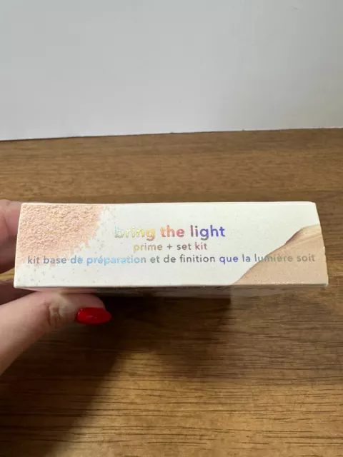 Limited edition BECCA Bring the Light Prime & Set Kit Backlight primer HydraMist 3