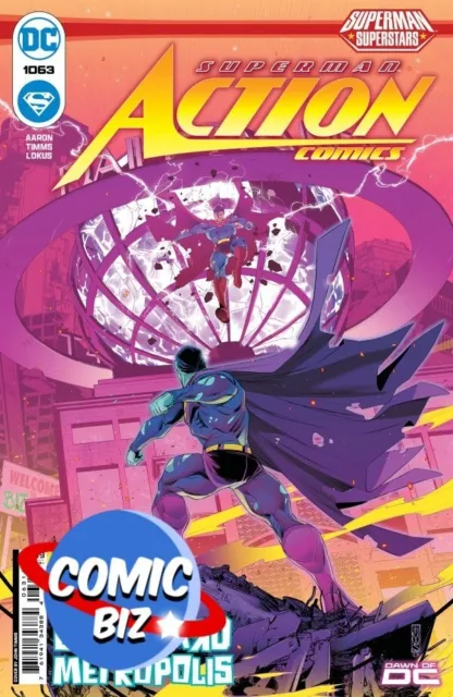 Action Comics #1063 (2024) 1St Printing Main Timms Cover Dc Comics