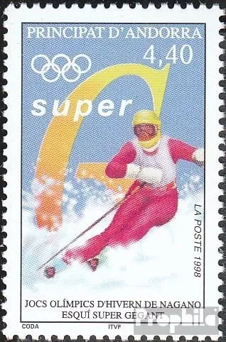 Andorra-French Post 519 mint never hinged mnh 1998 Winter Games
