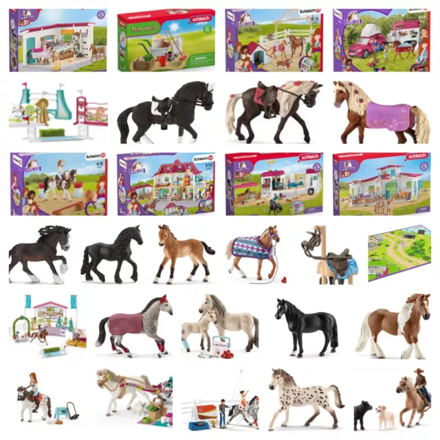 Schleich Horses and Accessories. Schleich Horse Club Playsets