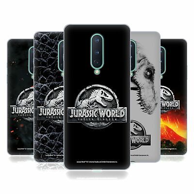 Official Jurassic World Fallen Kingdom Logo Gel Case For Google Oneplus Phone