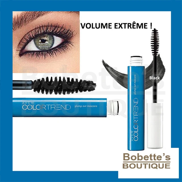 Mascara Avon Color Trend Volume-Épaississant-Allongeant - Noir - 7 Ml - Neuf Sous Emballage
