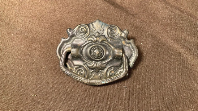 Antique Drawer Pull Handle Ornate Victorian Furniture Hardware Dresser Part