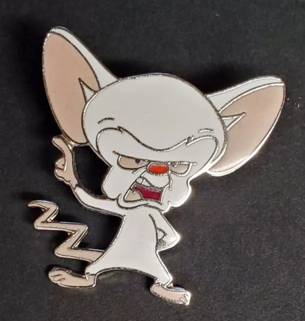 BRAIN (no Pinky) Pin wb ANGRY '98 Warner Brothers Looney Tunes toons No Card