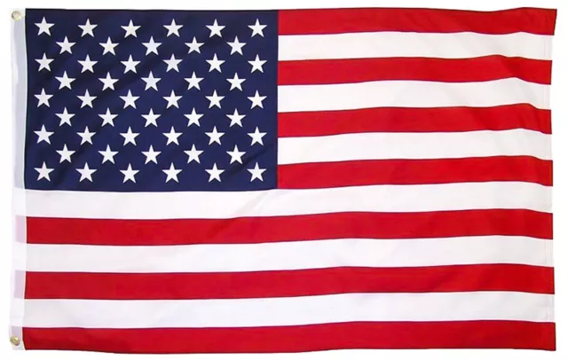 USA America Flagge mit Ösen Fahne 150x90 Metalösen Wetterfest Fahnenmast