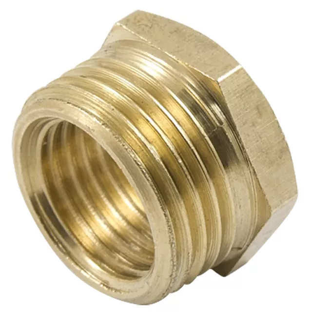 5/8" x 15/32" Thread Hex Bushing Pipe Reducer Connector