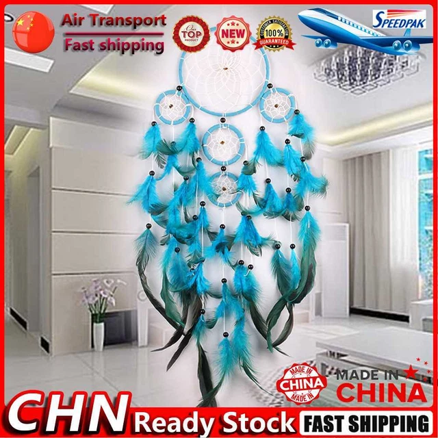 Blue Car Decor Pendant Romantic Wind Chime Creative Handmade for Girlfriend Gift