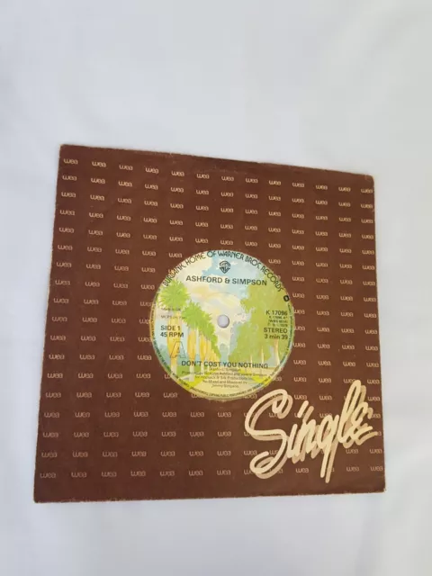 Ashford & Simpson...Don't cost you nothing. 7" Single