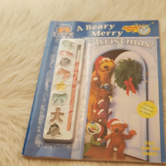 VTG BEAR IN THE BIG BLUE HOUSE Vtg Jim Henson A Beary Merry Christmas