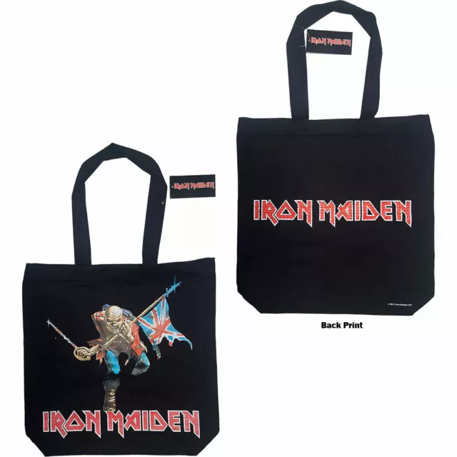 Iron Maiden - Trooper - Reusable Shopping Tote / Gift Bag - Imtote01