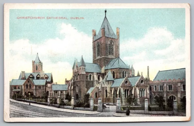 Christchurch Cathedral Dublin Postcard