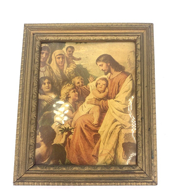 FRANCISCUS SAN FRANCESCO MURILLO ANDERSON PRINTED ITALY SANTINO HOLY CARD S 