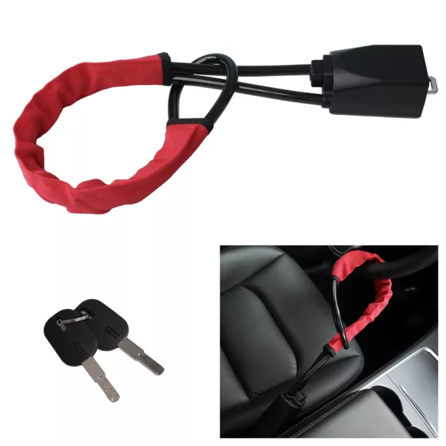 FARBIN Seat Belt Anti-Theft Lock Steering Wheel Lock Choose Easy For Car SUV Car