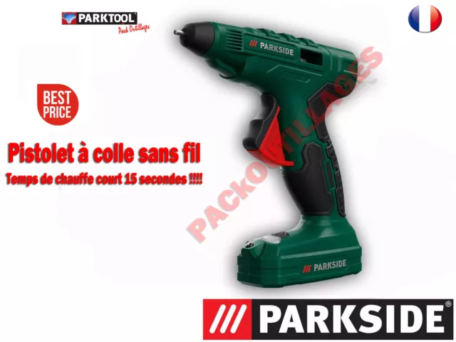 PARKSIDE® Pistolet à colle sans fil » PHPA 4 C4 « , 4 V