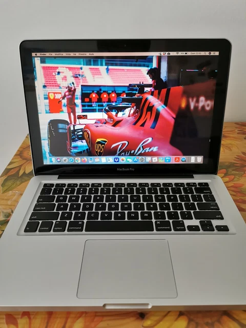 Apple Macbook Pro 13 480GB SSD 8GB RAM 2,5GHz intel core i5 velocissimo