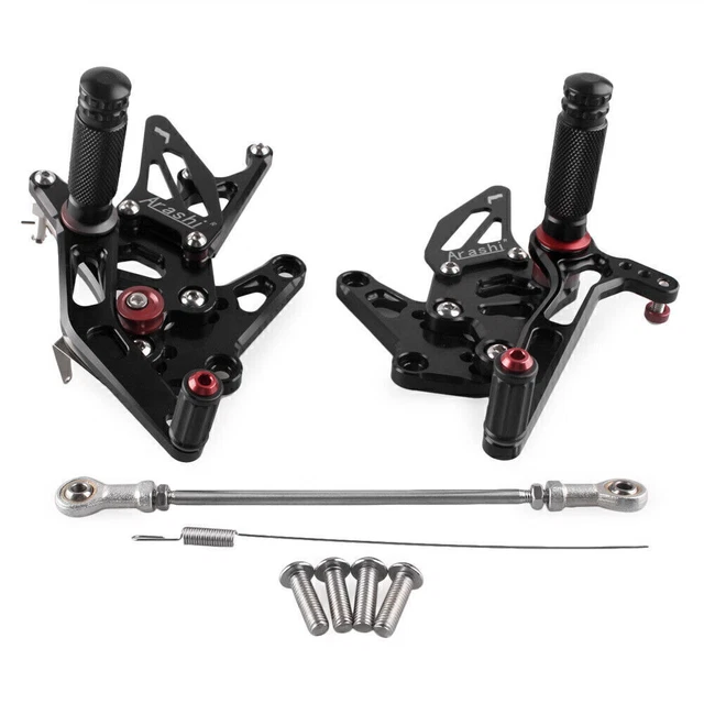 Motorcycle Rearsets Footpegs Footrests For Suzuki Hayabusa GSX1300R 1999-2020
