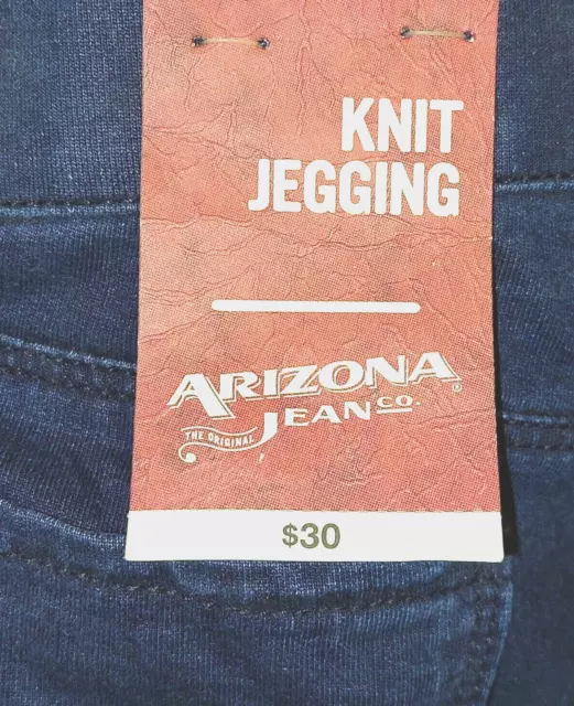 ARIZONA Jean Company Knit Jeggings 16R Girls Blue 2