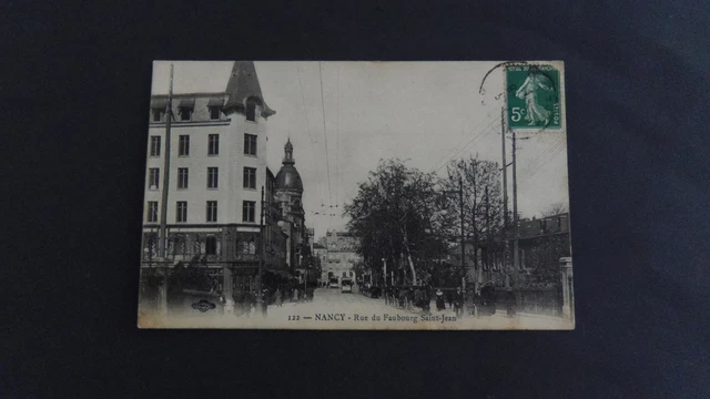 CPA 54 NANCY rue du faubourg Saint Jean