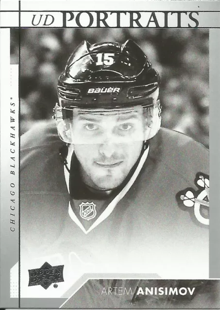 Artem Anisimov #P-5 - 2017-18 Series 1 - UD Portraits