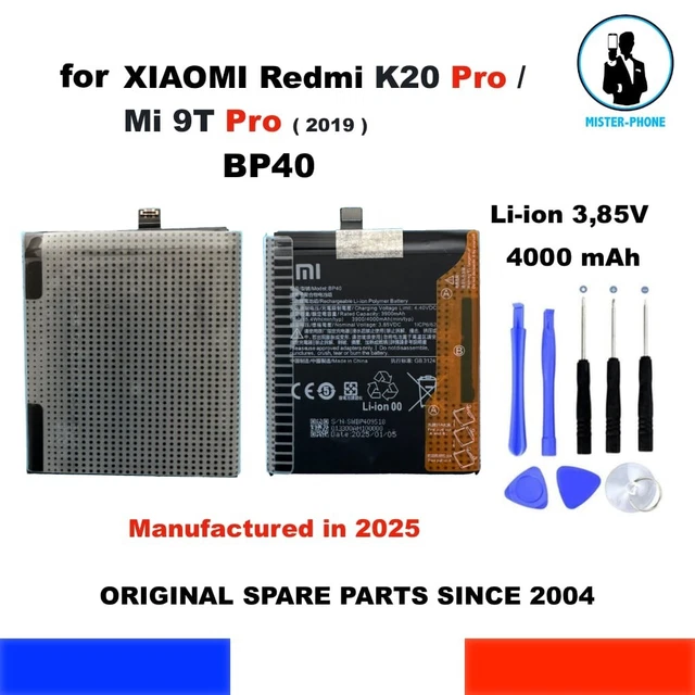 Xiaomi Batteria Originale BP41 4000mAh Per Redmi K20 E Mi 9T &ndash; Nuova