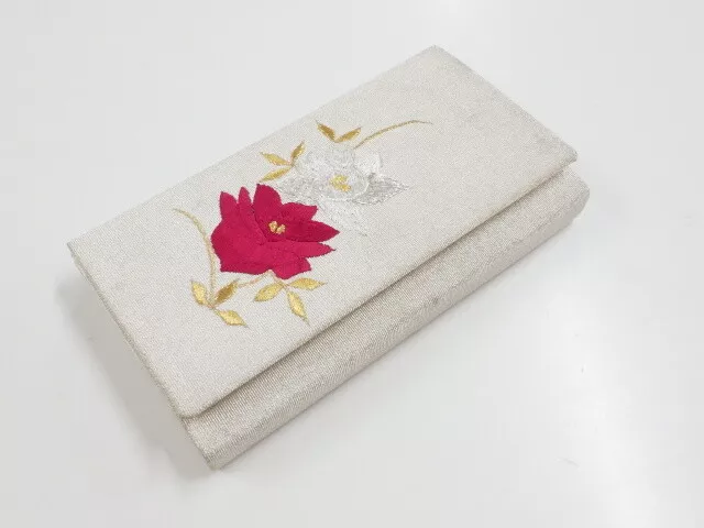 6487225: Japanese Kimono / Vintage Bag / Embroidery / Rose