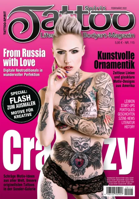 Tattoo-Spirit 115 - Februar/März 2022 - Druckfrisch Zeitschrift Magazin