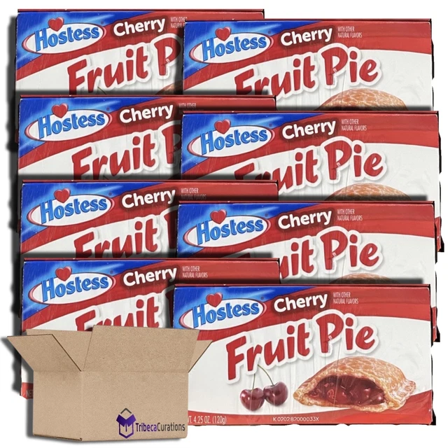 Tribeca Curations Fruit Cerise Tartes Par Hôtesse, 133ml, 8 Compte