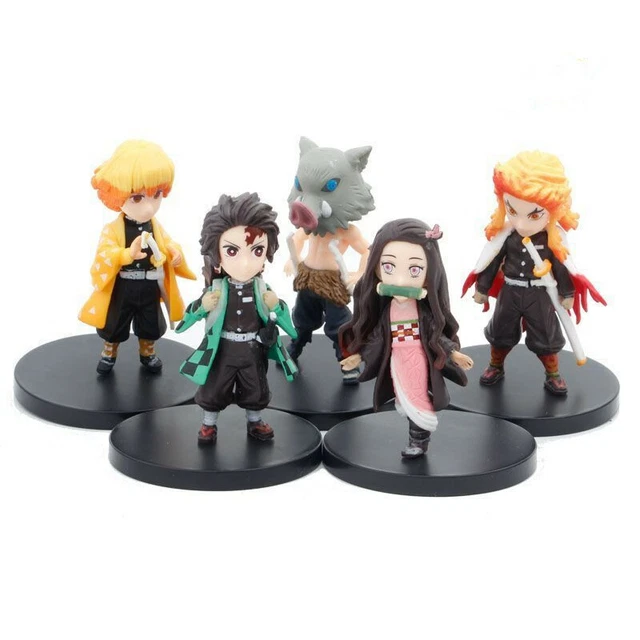 5PCS/SET DEMON SLAYER Kimetsu no Yaiba Rengoku Kyoujuro Figure PVC Toys 29.25 PicClick AU