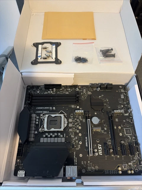 MSI MPG Z590 Gaming Plus ATX Motherboard, LGA1200, DDR4, 128GB, HDMI+DP ...