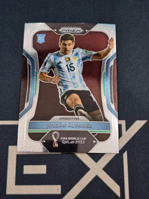 2022 Prizm World Cup JULIAN ALVAREZ RC #4 ARGENTINA MAN CITY