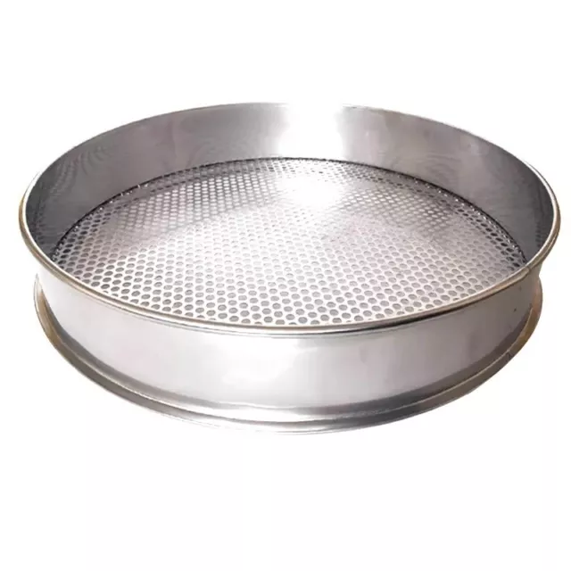 Rotondo Foro Setaccio Acciaio Inox Rete Cibo Cucina Bean Filtro Schermo Colino