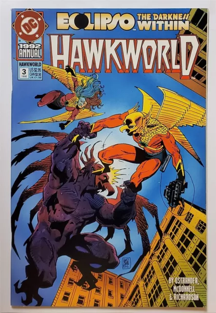 Hawkworld Annual #3 (1992, DC) VF/NM