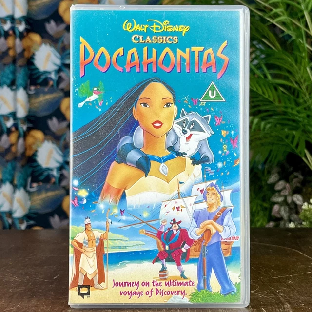 DISNEY POCAHONTAS VHS CASSETTE Video Tape 1995 Irene Bedard Christian
