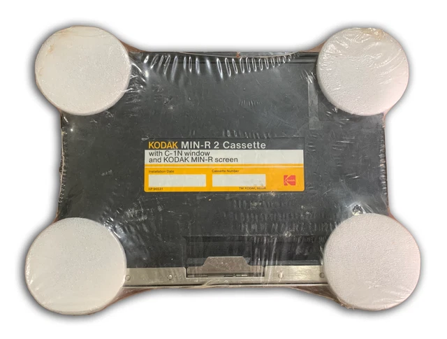 KODAK MIN-R 2 CASSETTE WITH C-1N window and Min-R SCREEN