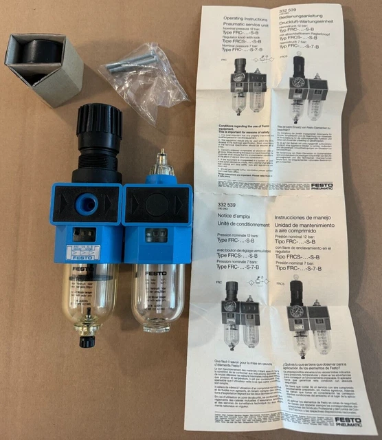 Unità di manutenzione aria compressa Festo FRC-1/4-S-B 150062 2880/24