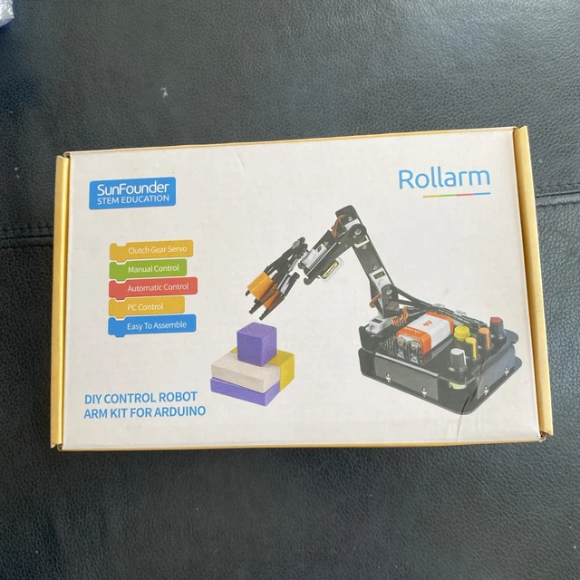 DIY CONTROL ROBOT Arm Kit For Arduino £30.00 - PicClick UK