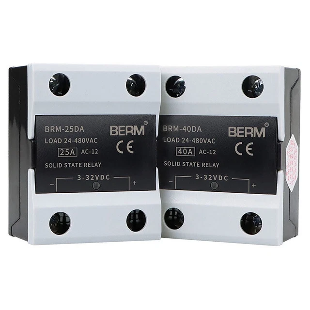 Module relais à semi-conducteurs avancé BRM10DA à BRM100DA pour charges à co