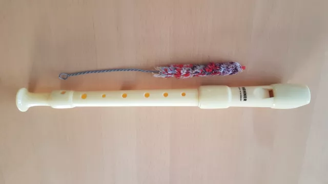 Hohner Flöte Kunststoff Elfenbein