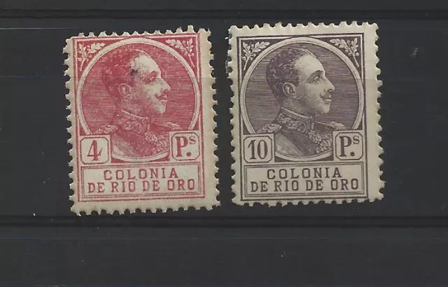 RIO DE ORO  EDIFIL  115/6* 4 y 10 ptas catalogo 41 euros